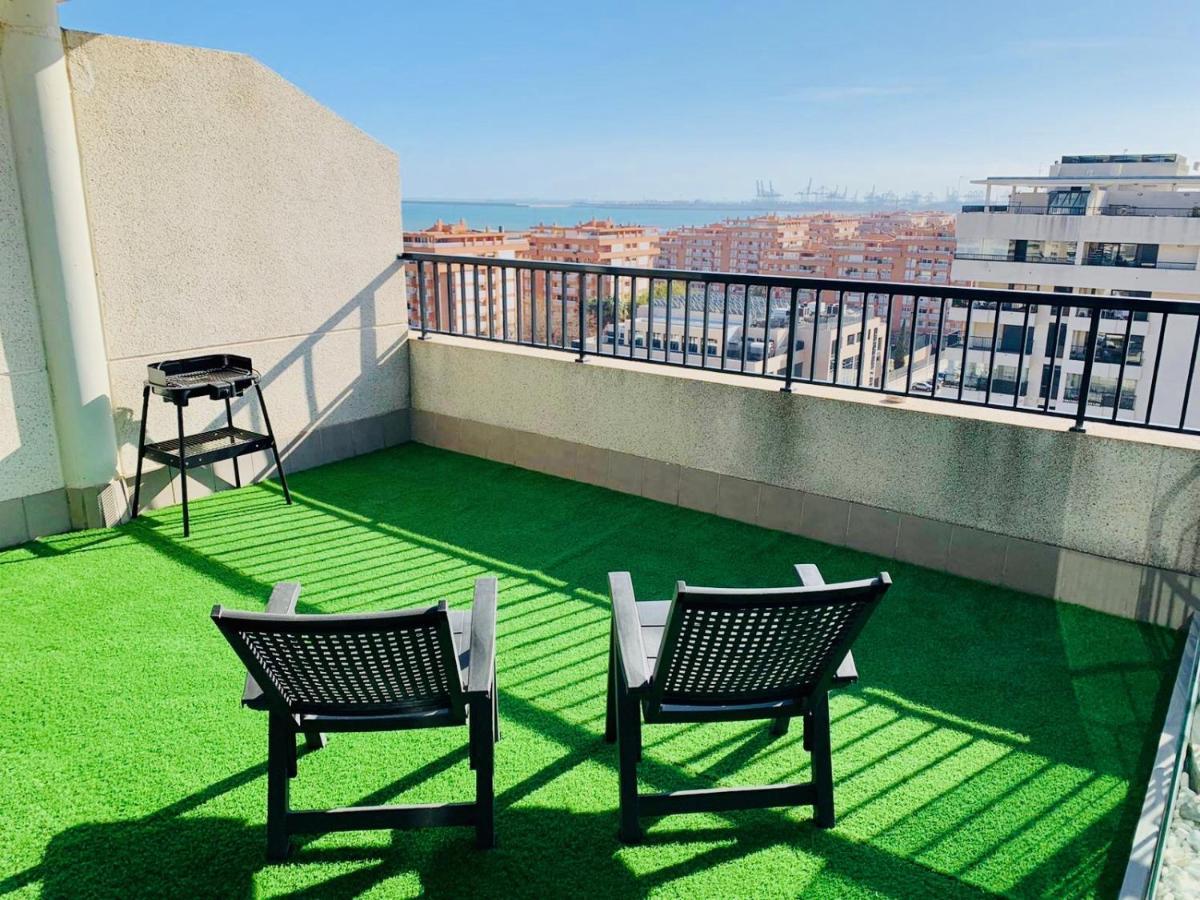 Non Stress Atico Duplex Con Vistas Al Mar Apartment บาเลนเซีย ภายนอก รูปภาพ