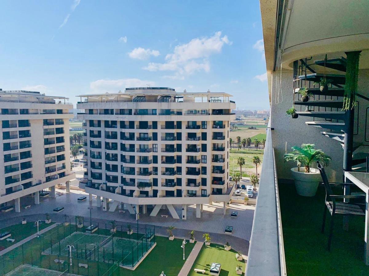 Non Stress Atico Duplex Con Vistas Al Mar Apartment บาเลนเซีย ภายนอก รูปภาพ