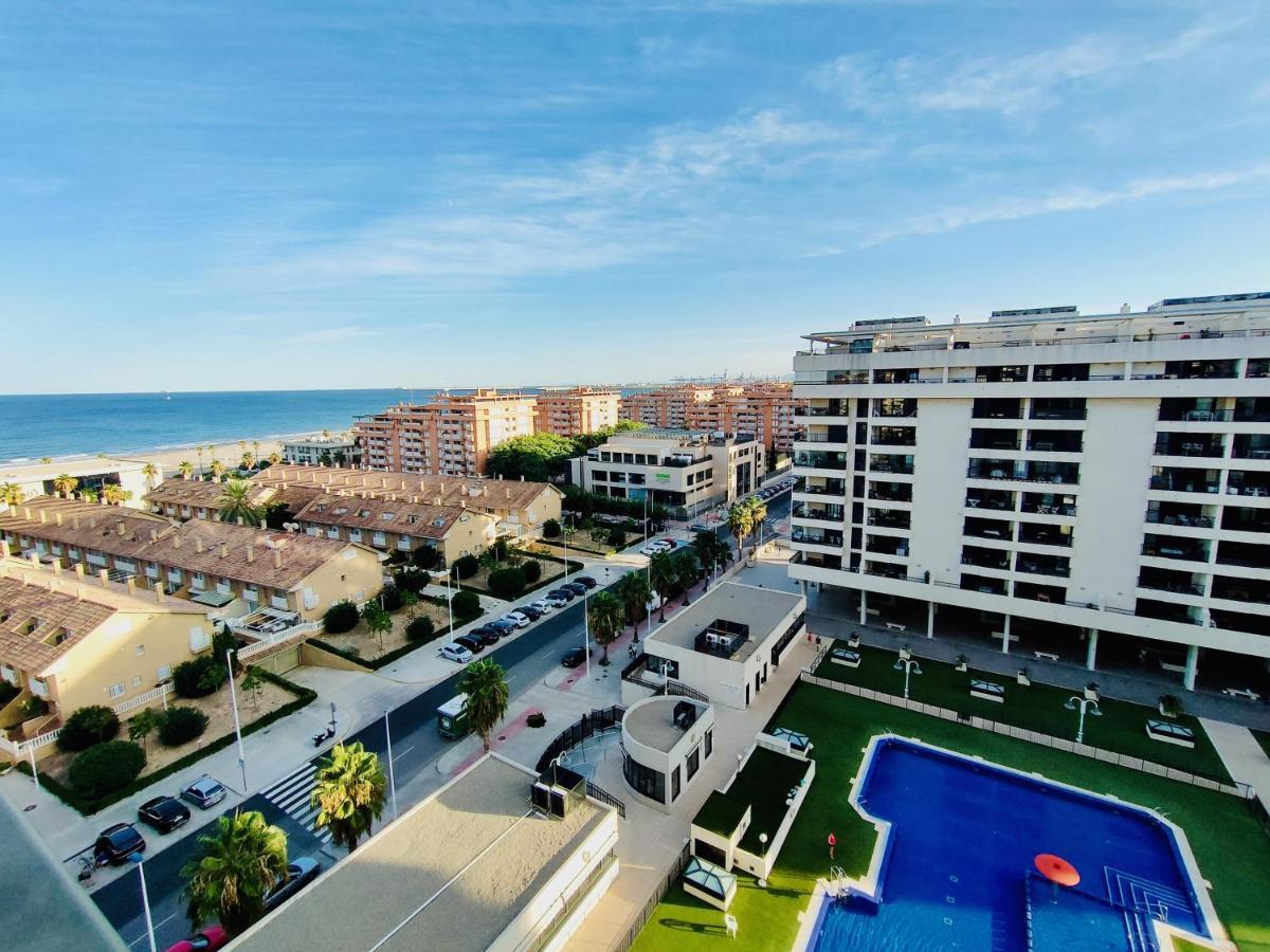 Non Stress Atico Duplex Con Vistas Al Mar Apartment บาเลนเซีย ภายนอก รูปภาพ
